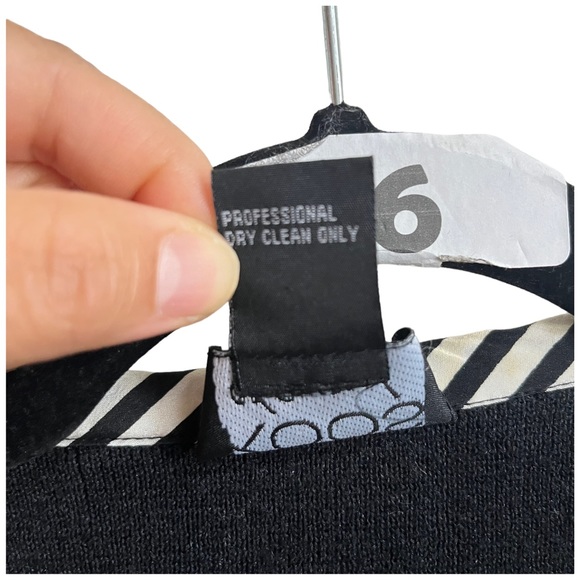 Koos of course Sweater buttoned pockets silk detailing sz small S - Picture 11 of 14